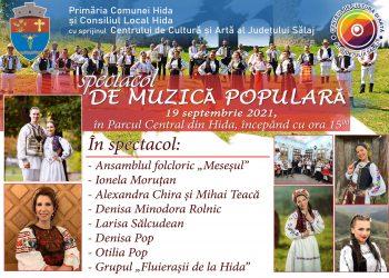 Spectacol de muzică populară la Hida