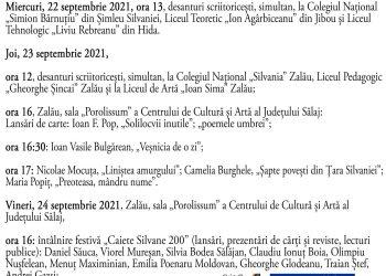 Zilele revistei „Caiete Silvane”