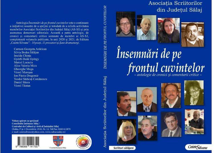 O nouă antologie sub egida Asociației Scriitorilor din Județul Sălaj: „Însemnări de pe frontul cuvintelor”