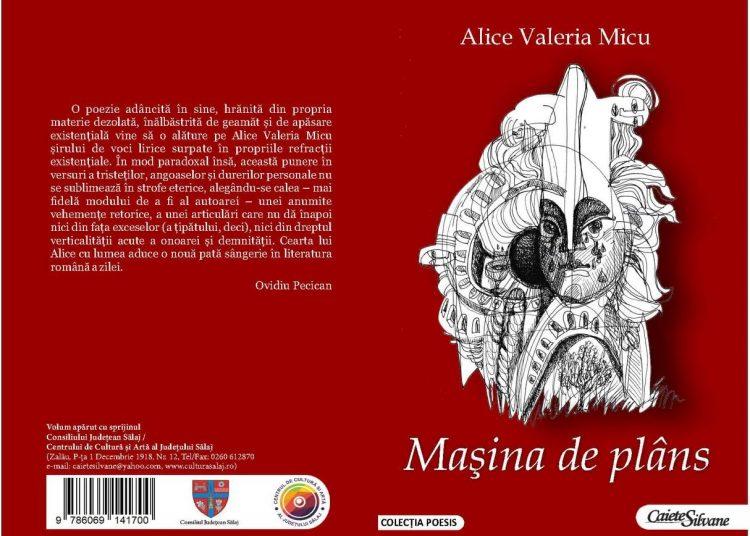 Un nou volum de poezie de Alice Valeria Micu la Editura „Caiete Silvane”