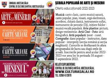 Școala Populară de Arte și Meserii – Oferta educaţională 2022-2023
