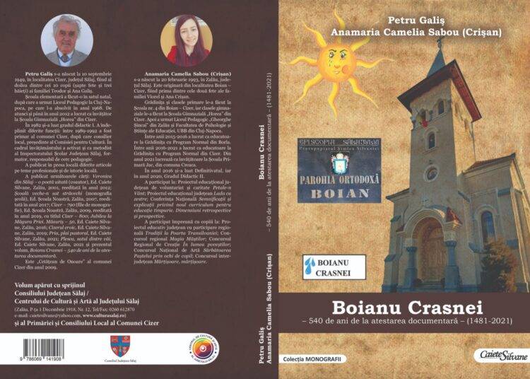 O nouă monografie la Editura Caiete Silvane