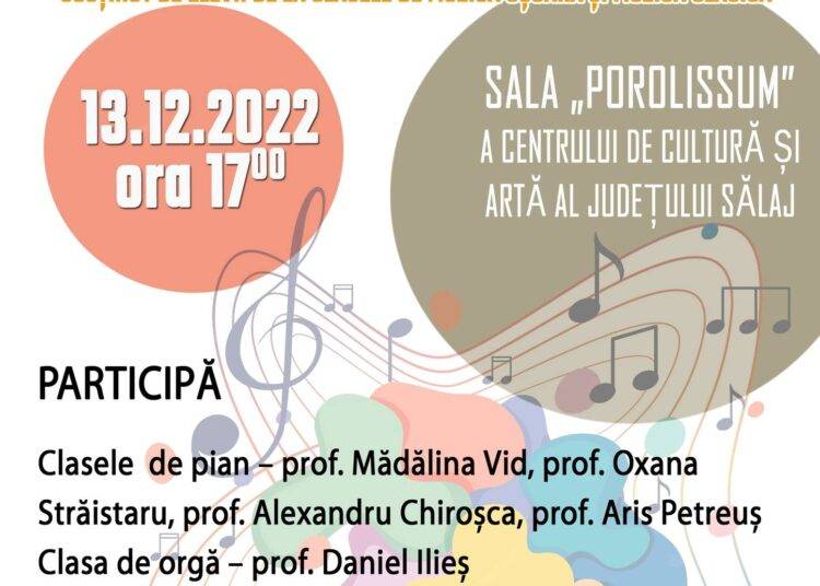 Concert susținut de elevii de la clasele de muzică ușoară și muzică clasică de la Școala Populară de Arte și Meserii