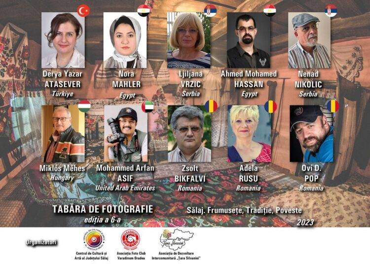 A șasea ediție a taberei de fotografie „Sălaj. Frumusețe, Tradiție, Poveste”