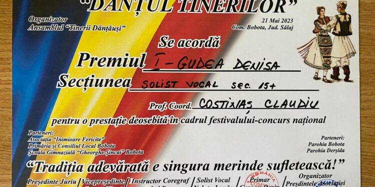 Clasări pe podium pentru elevii Şcolii Populare de Arte şi Meserii