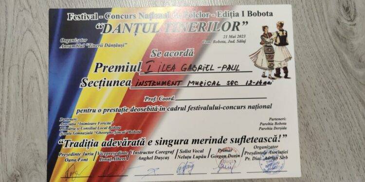 Clasări pe podium pentru elevii Şcolii Populare de Arte şi Meserii