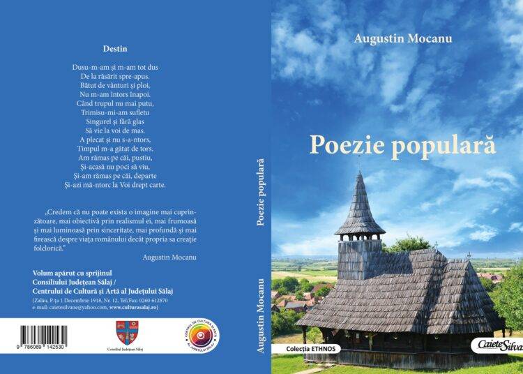 O nouă carte de Augustin Mocanu la Editura „Caiete Silvane”