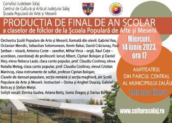 Producția de final de an școlar a claselor de folclor de la Școala Populară de Arte și Meserii