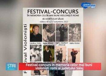 Festival-concurs în memoria celor mai buni violoniști romi ai județului Sălaj