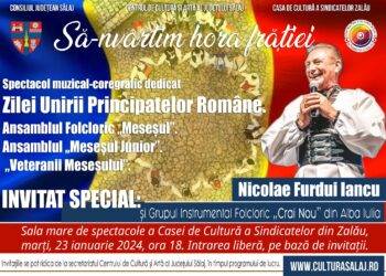 Spectacol muzical-coregrafic dedicat Zilei Unirii Principatelor Române. Invitat special Nicolae Furdui Iancu