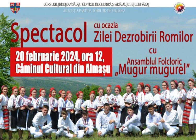 Spectacol cu ocazia Zilei Dezrobirii Romilor la Almașu