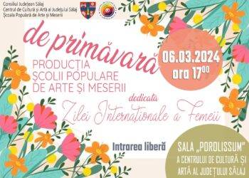 De primăvară. Producție a Școlii Populare de Arte și Meserii