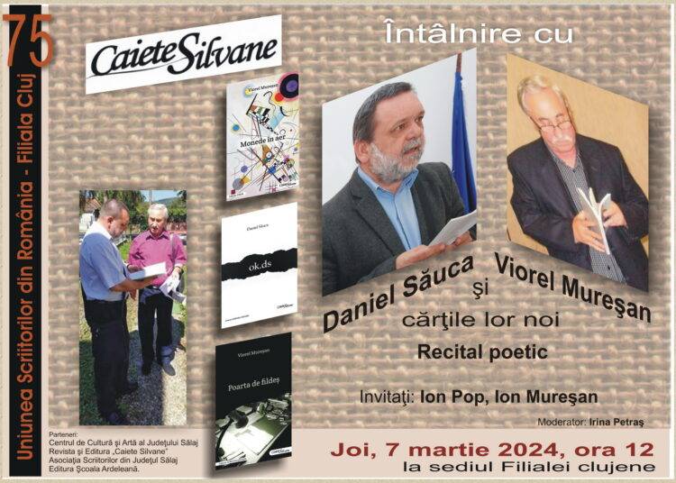 Desant sălăjean la filiala Cluj a Uniunii Scriitorilor din România