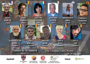 Participanți la Tabăra de fotografie „Sălaj. Frumusețe, Tradiție, Poveste”