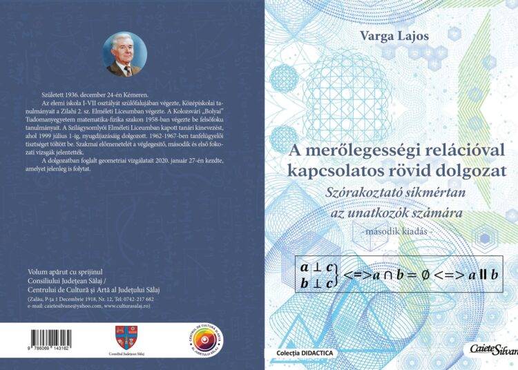 Carte de geometrie apărută la Editura „Caiete Silvane”