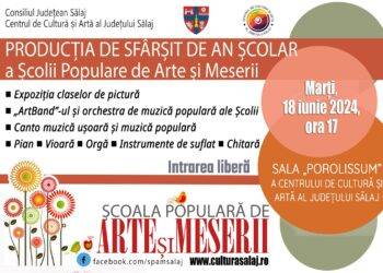 Producția de sfârșit de an școlar la Școala Populară de Arte și Meserii