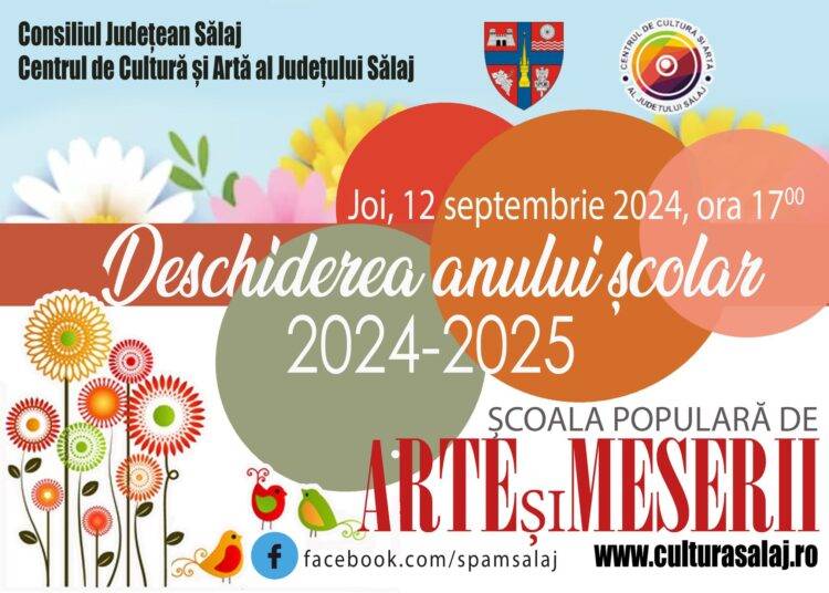 Deschiderea anului școlar 2024-2025 la Școala Populară de Arte și Meserii