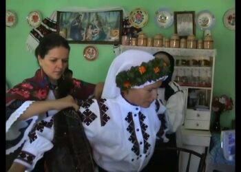 Nuntă tradițională la Stârciu, județul Sălaj, 2012