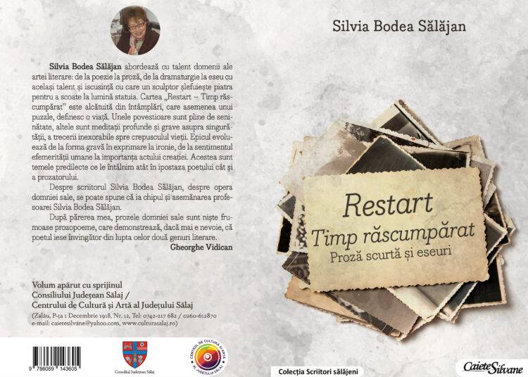 Un nou volum al scriitoarei Silvia Bodea Sălăjan a apărut la Editura „Caiete Silvane”