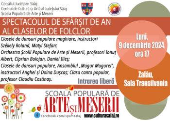 Spectacolul de sfârșit de an al claselor de folclor