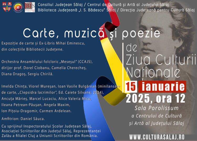 Carte, muzică și poezie de Ziua Culturii Naționale