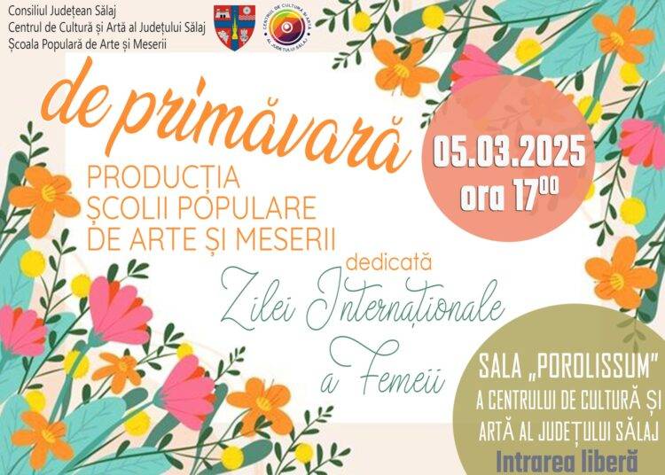 Producția Școlii Populare de Arte și Meserii dedicată Zilei Internaționale a Femeii