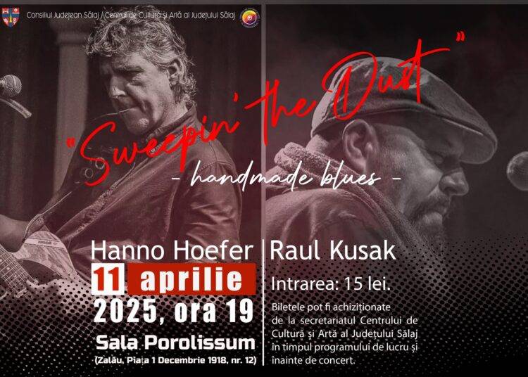 Vali SirBlues Răcilă și Raul Kusak în concert la Centrul de Cultură și Artă al Județului Sălaj