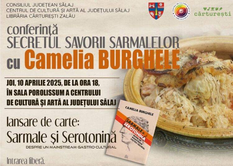 Conferință și lansare de carte Camelia Burghele