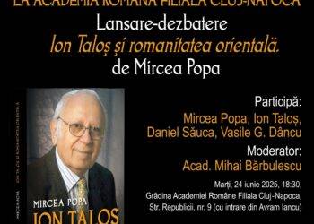 Ion Taloș omagiat la Academia Română Filiala Cluj-Napoca