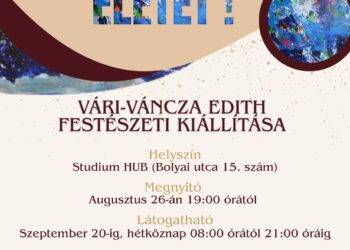 Expoziția personală a artistei Vári Váncza Edith