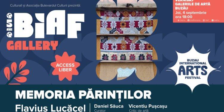 Expoziție Flavius Lucăcel în cadrul Festivalului Internațional de Arte Buzău 2025