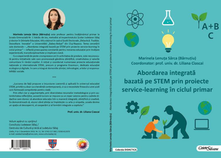 Volum despre învățarea prin implicare activă în comunitate, publicat la Editura „Caiete Silvane”