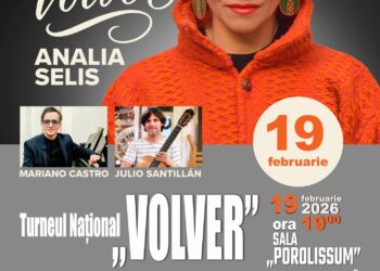 ANALIA SELIS AJUNGE LA ZALĂU CU TURNEUL NAȚIONAL „VOLVER” – UN PROIECT MUZICAL ȘI SOCIAL DESPRE ÎNTOARCERE, ECHILIBRU ȘI SOLIDARITATE