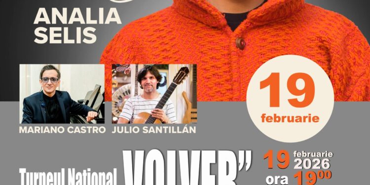 ANALIA SELIS AJUNGE LA ZALĂU CU TURNEUL NAȚIONAL „VOLVER” – UN PROIECT MUZICAL ȘI SOCIAL DESPRE ÎNTOARCERE, ECHILIBRU ȘI SOLIDARITATE