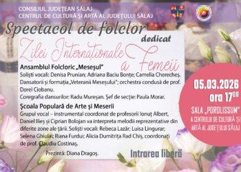 Spectacol de folclor dedicat Zilei Internaționale a Femeii