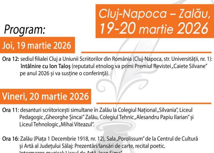 Zilele revistei „Caiete Silvane”, ediția a XVIII-a