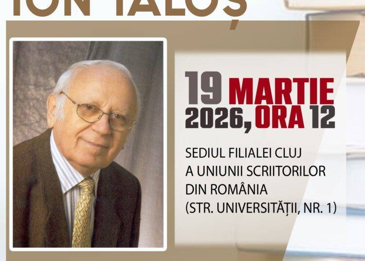 Ion Taloș, Premiul revistei „Caiete Silvane” pe anul 2026