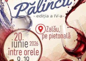 Festivalul Vinului și al Pălincii, sâmbătă, 20 iunie, pe pietonală, la Zalău