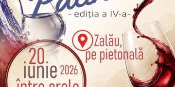 Festivalul Vinului și al Pălincii, sâmbătă, 20 iunie, pe pietonală, la Zalău