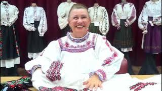 Despre cusutul costumului popular tradițional, cu Lina Niste